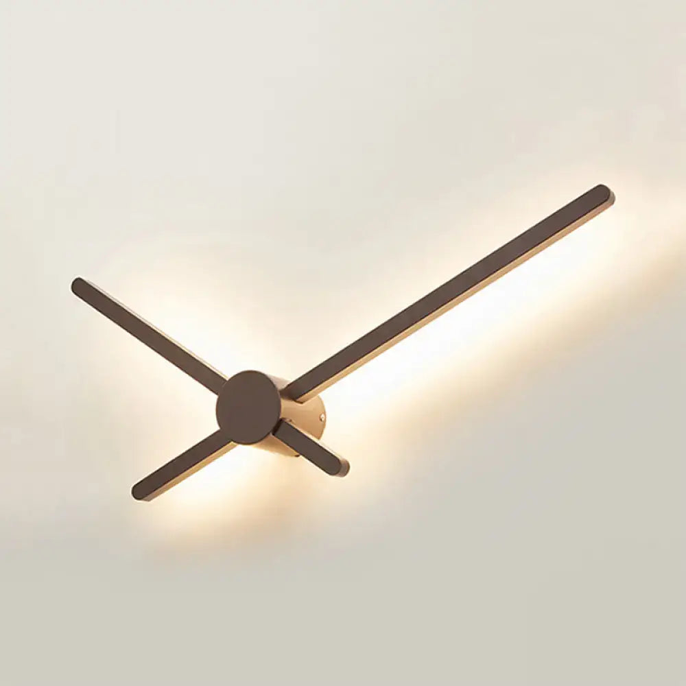 Brown Modern Wall Sconce