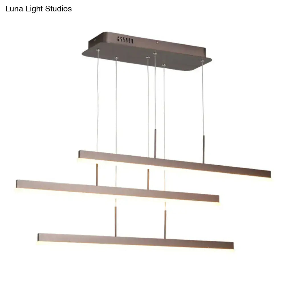 Bronze Acrylic Pendant Light