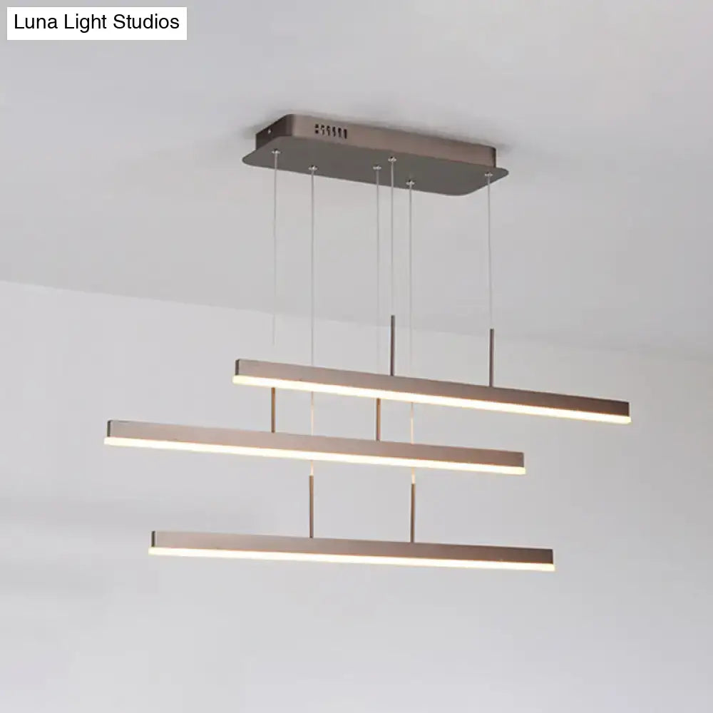 Bronze Acrylic Pendant Light