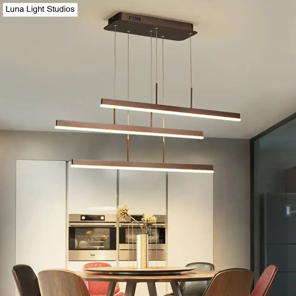Bronze Acrylic Pendant Light