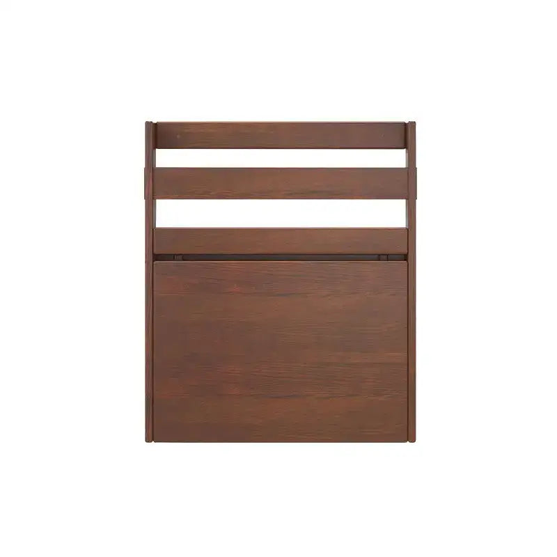 Brown Foldable Corner Desk