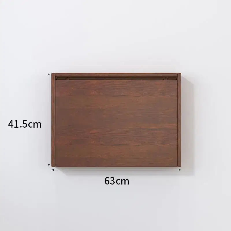 Brown Foldable Corner Desk