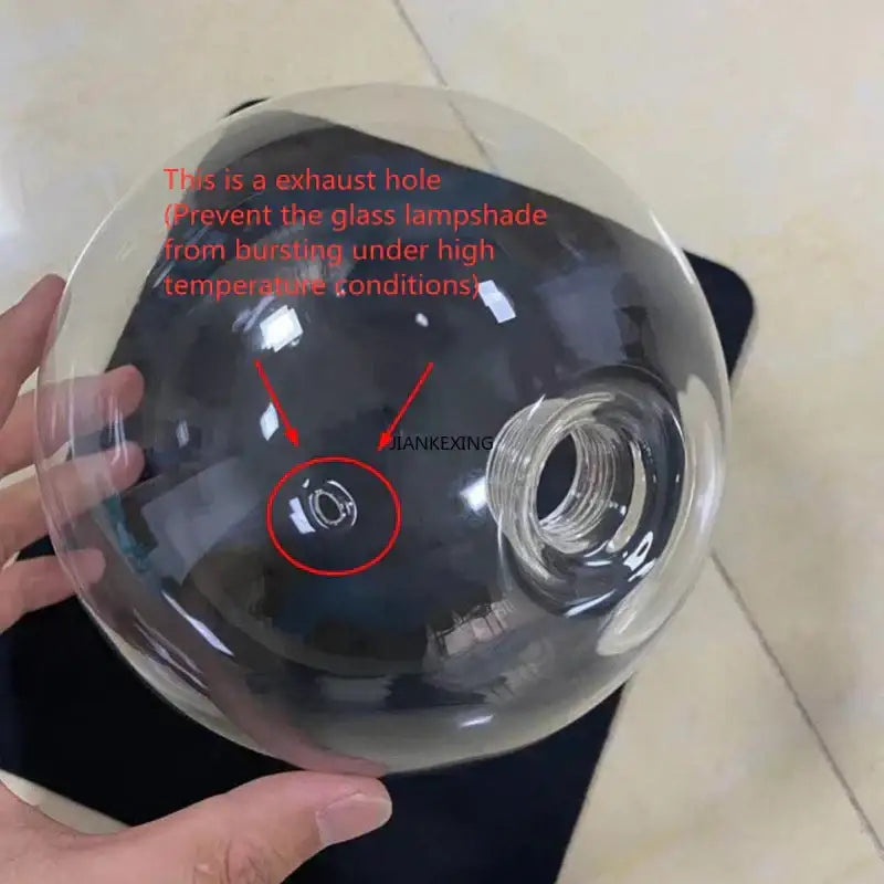 Glass Bubble Pendant Light