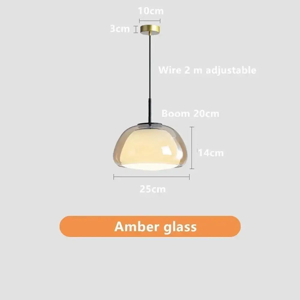 Glass Jelly Pendant Lamp