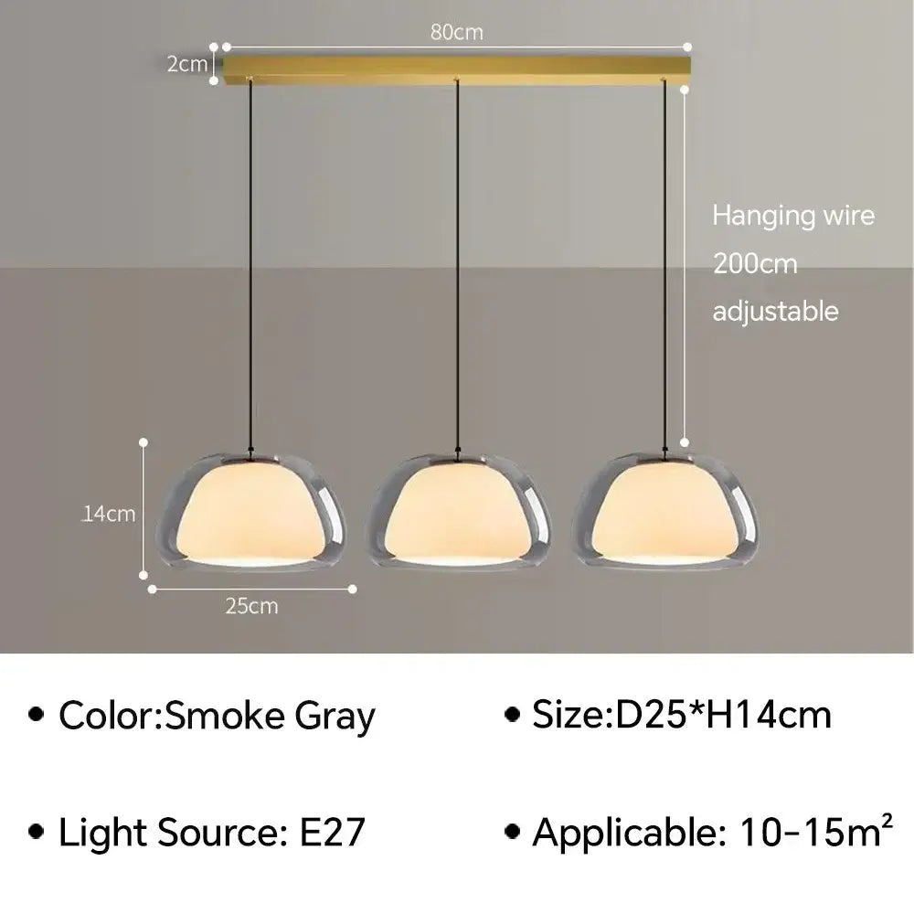 Glass Jelly Pendant Lamp