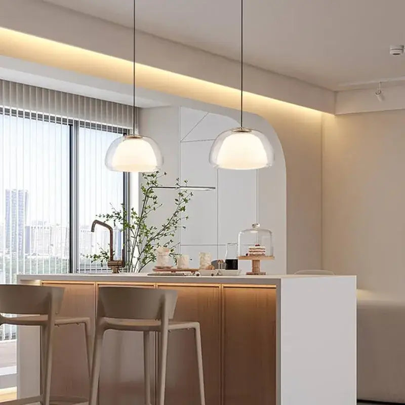 Glass Jelly Pendant Lamp