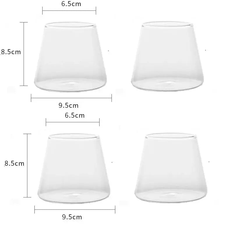 Clear Glass Water Cup