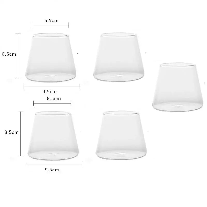 Clear Glass Water Cup