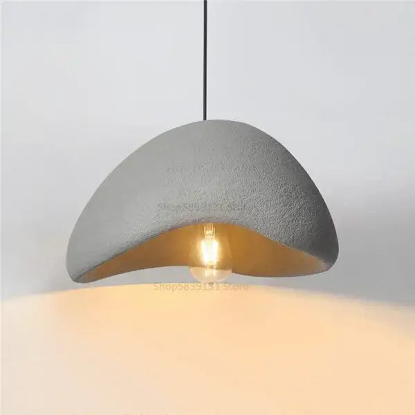 Concrete Cobblestone Pendant Light