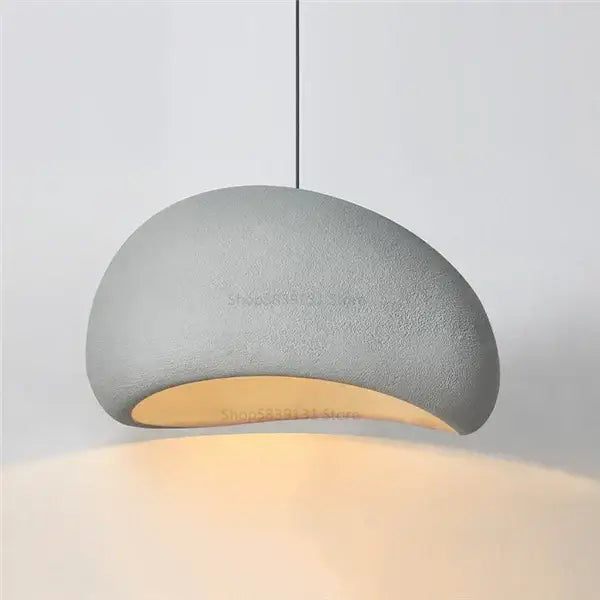 Concrete Cobblestone Pendant Light