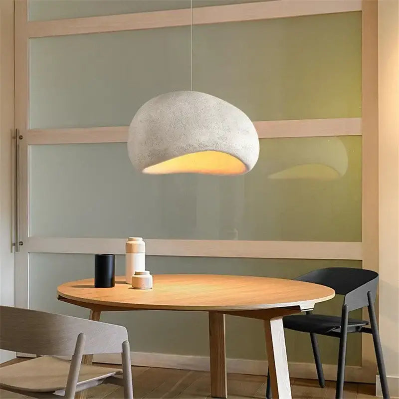 Concrete Cobblestone Pendant Light
