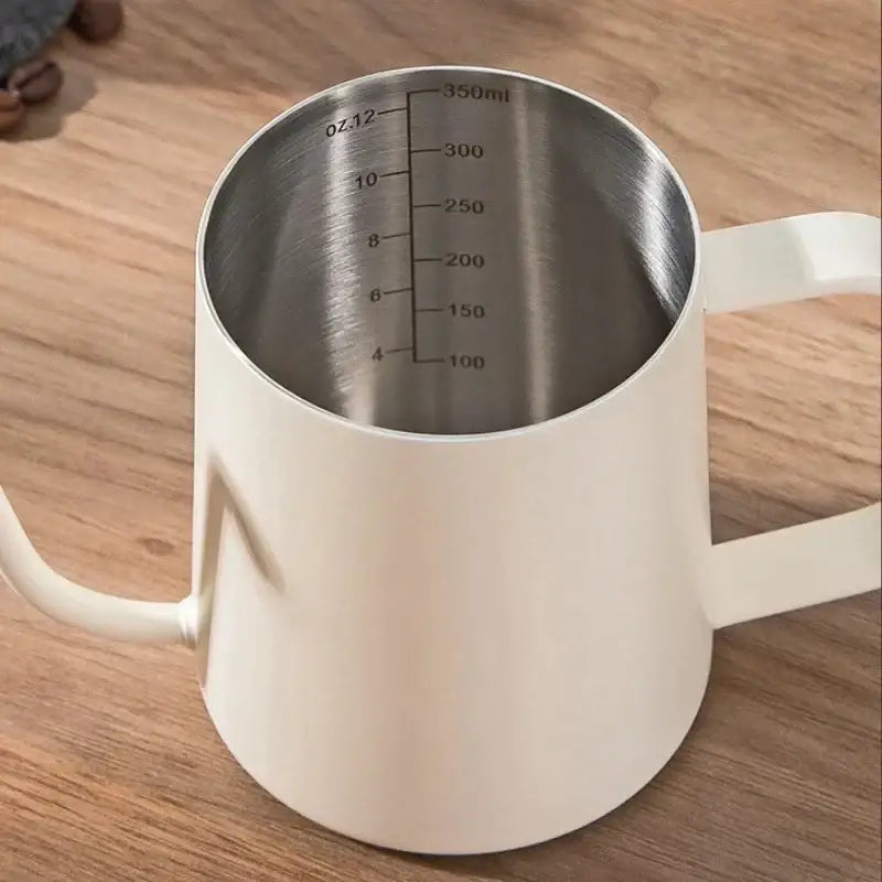 Cream Stainless Coffee Kettle