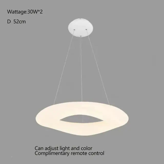 White Cloud LED Pendant