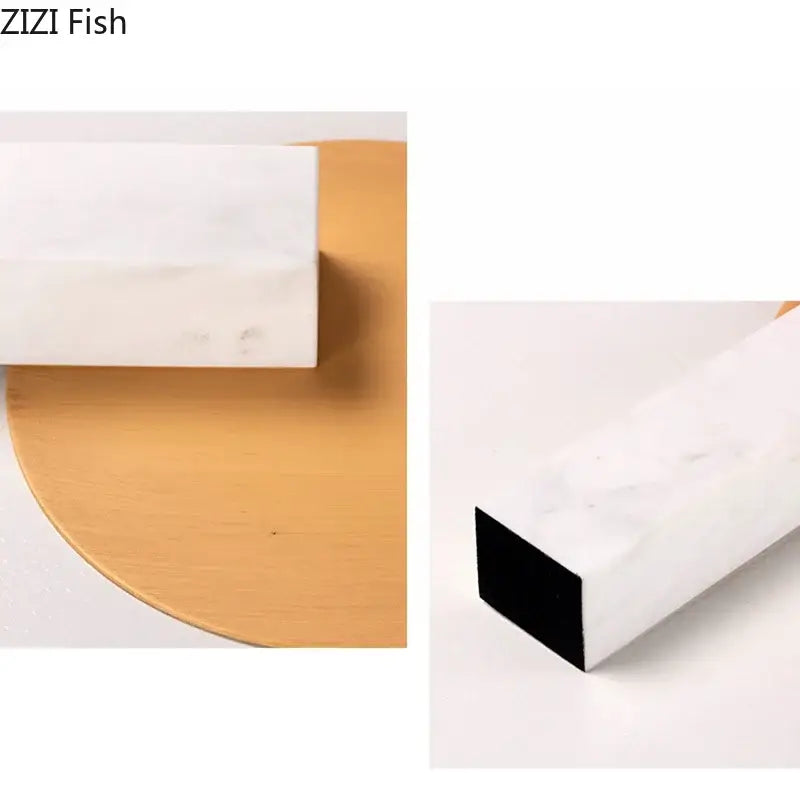 White Marble Desk Sculpture