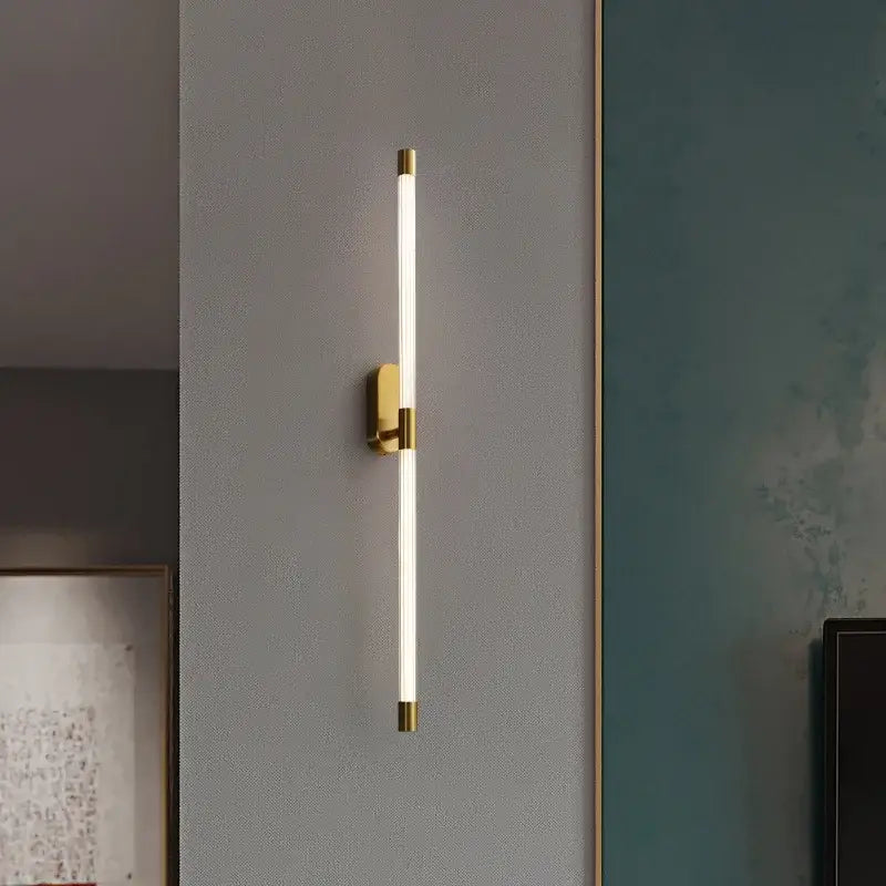 Gold Black LED Wall Light