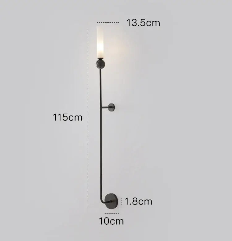 Gold Copper Wall Sconce