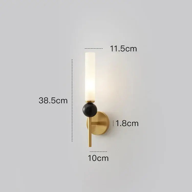 Gold Copper Wall Sconce