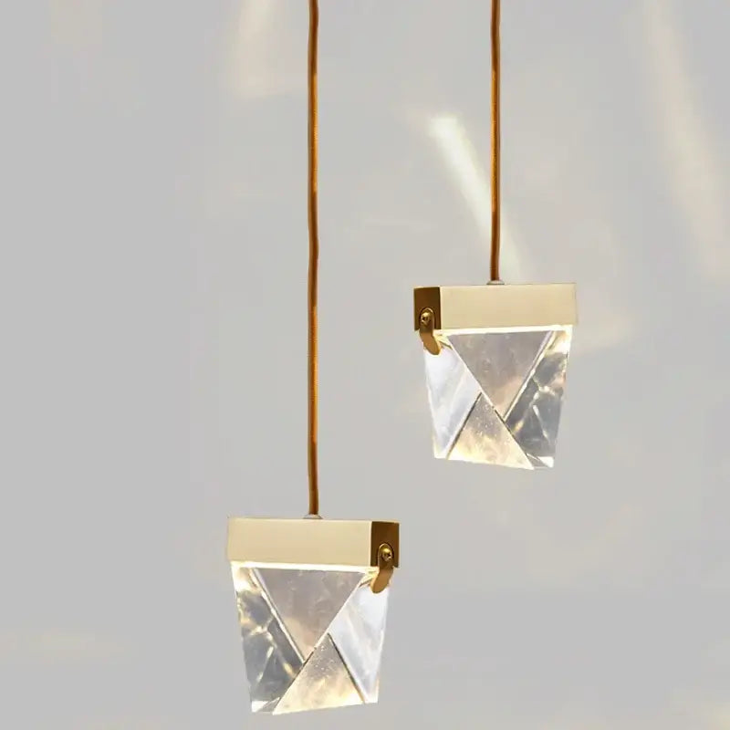 Gold Crystal Nordic Chandelier Light