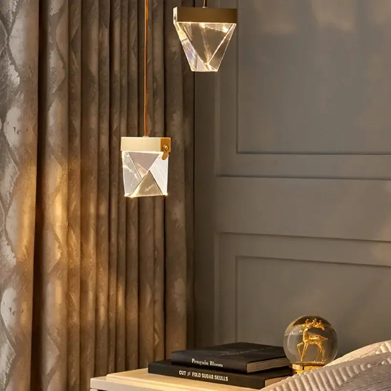 Gold Crystal Nordic Chandelier Light