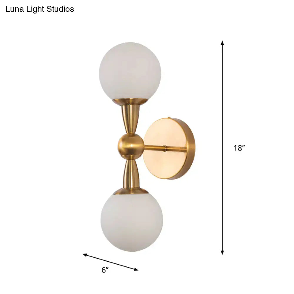 Gold Hand Blown Sconce