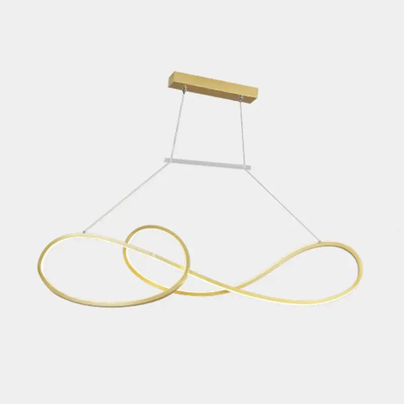 Gold Infinity Island Light