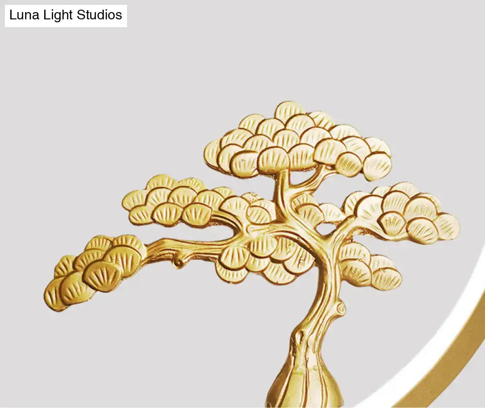 Gold Linear Ceiling Light