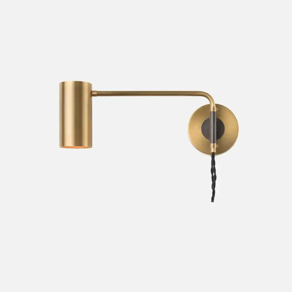 Gold Metal Bedside Spotlight