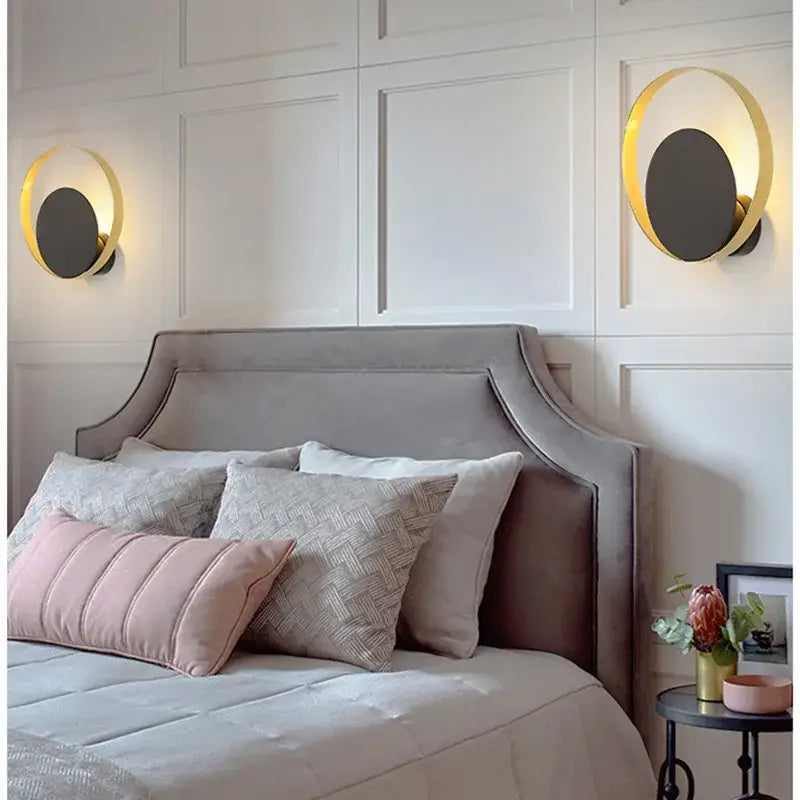 Gold Nordic LED Sconce