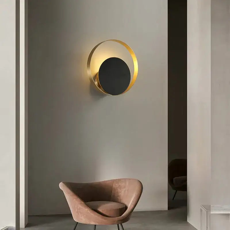 Gold Nordic LED Sconce