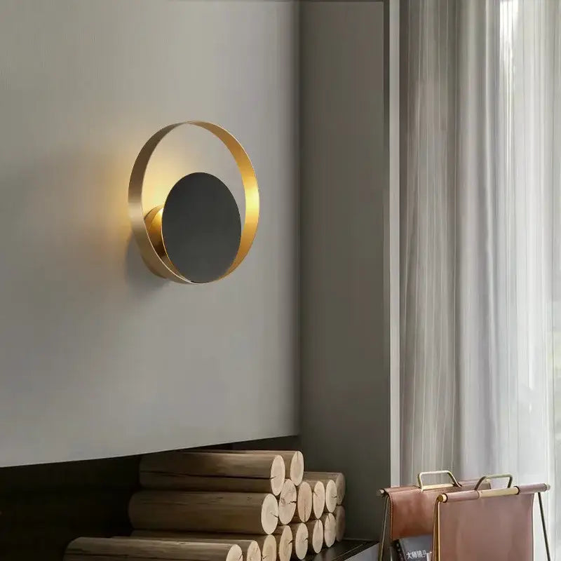 Gold Nordic LED Sconce