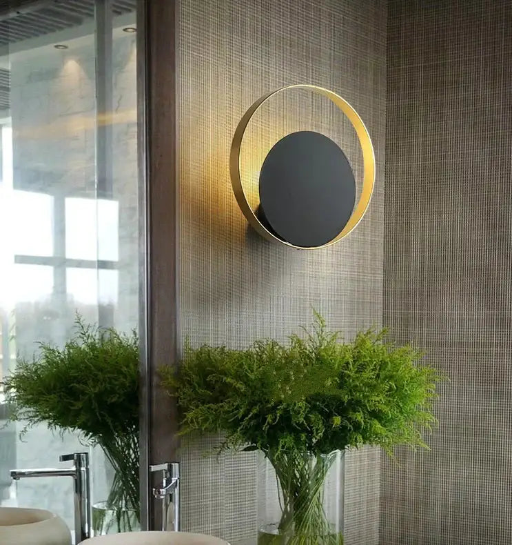 Gold Nordic LED Sconce