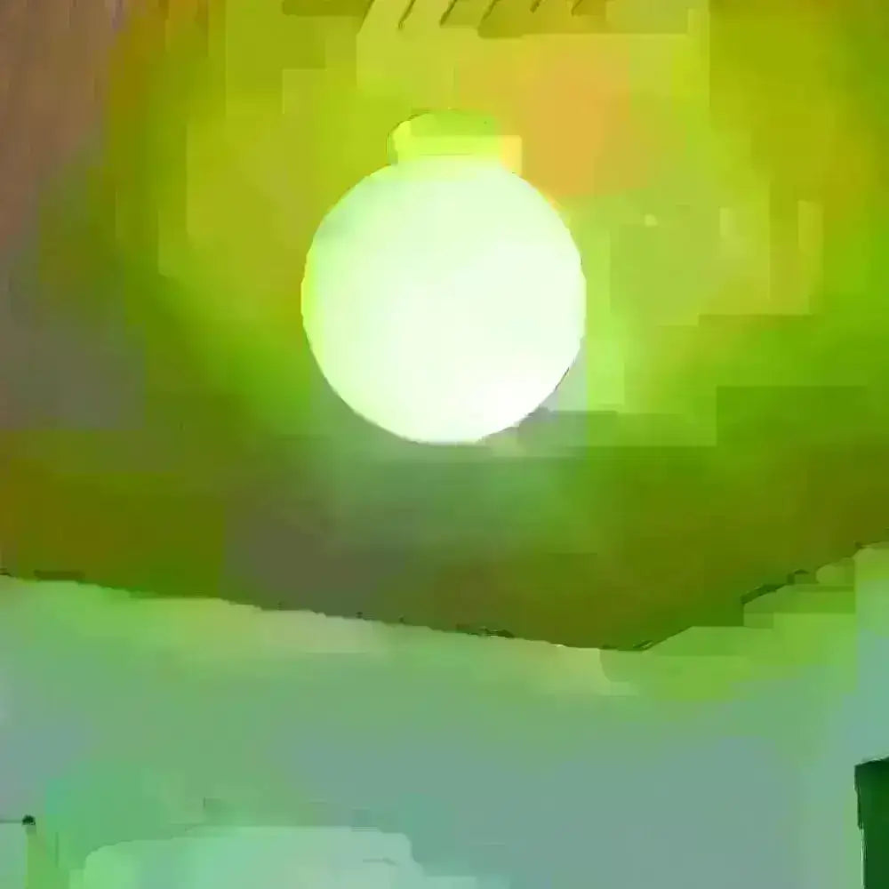 Green Glass Sconce Light