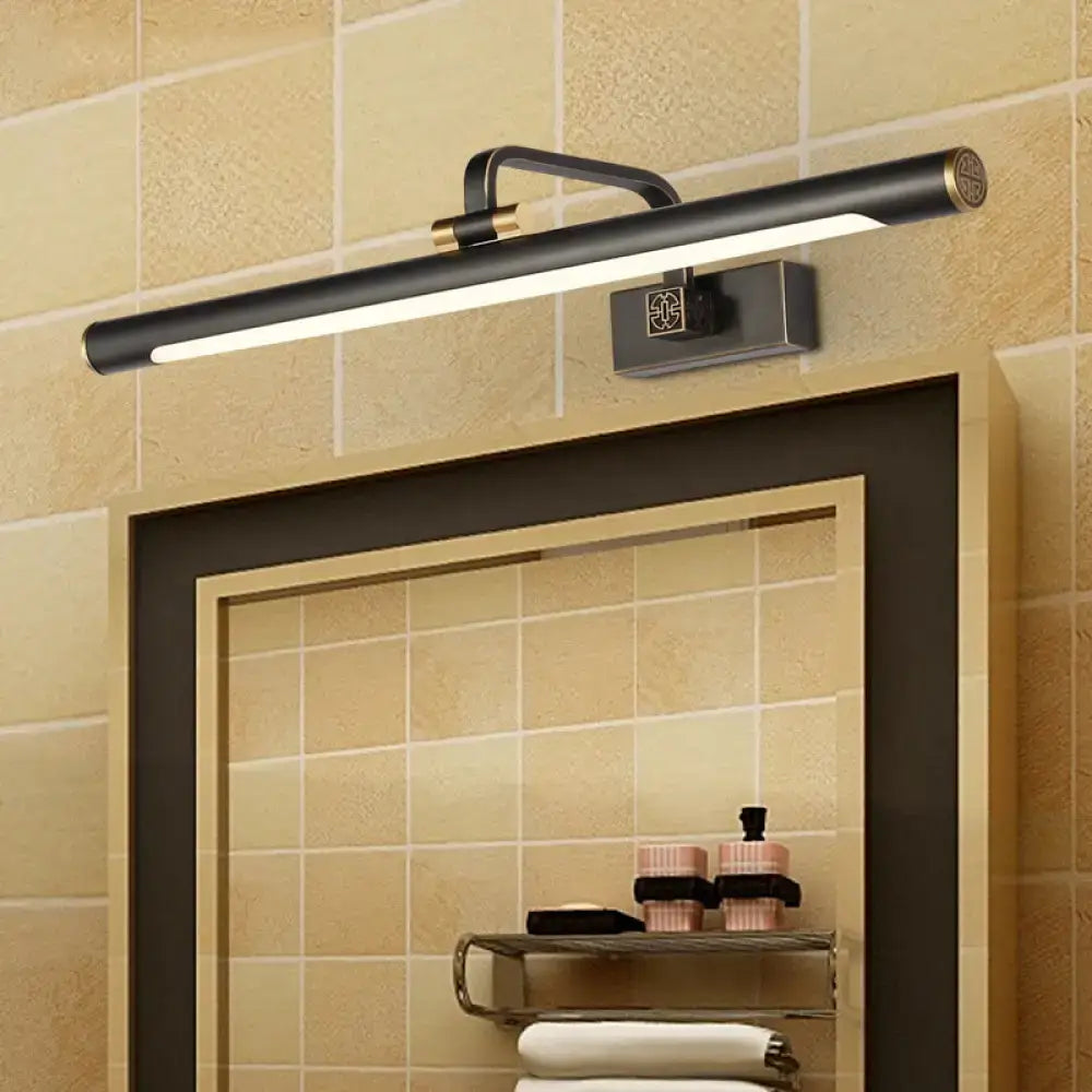 Black Gold Vanity Light
