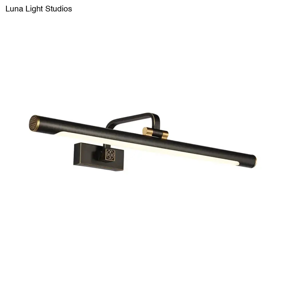 Black Gold Vanity Light