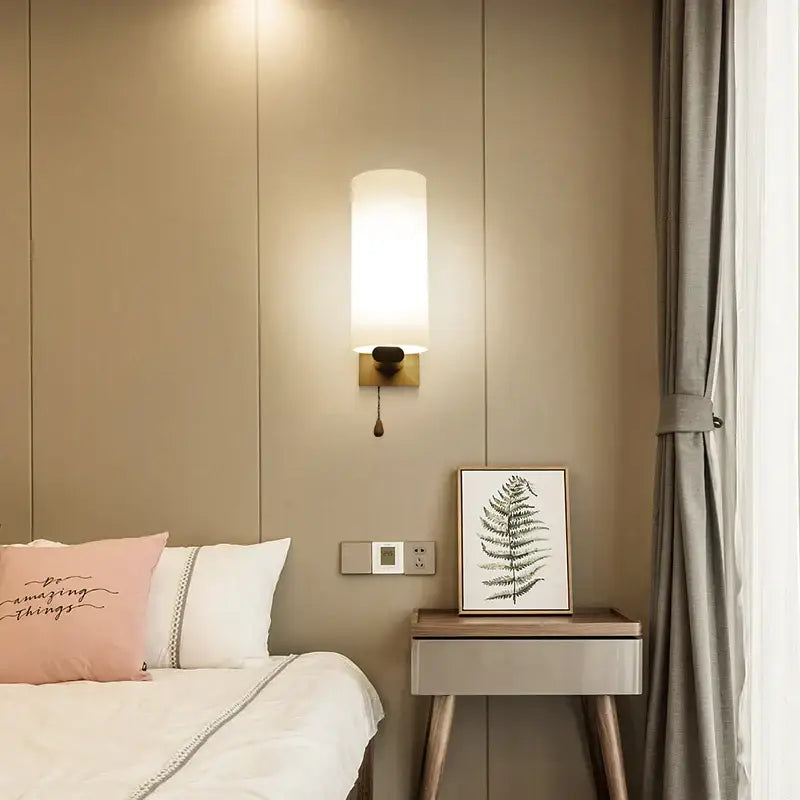 Wooden Wall Lamp