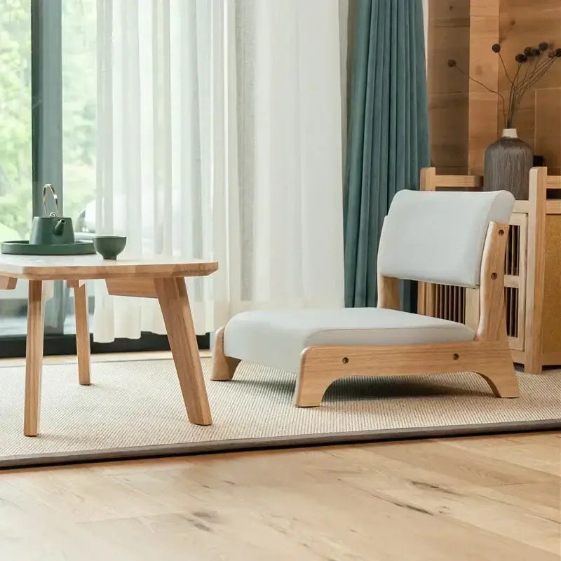 Gray Tatami Meditation Chair