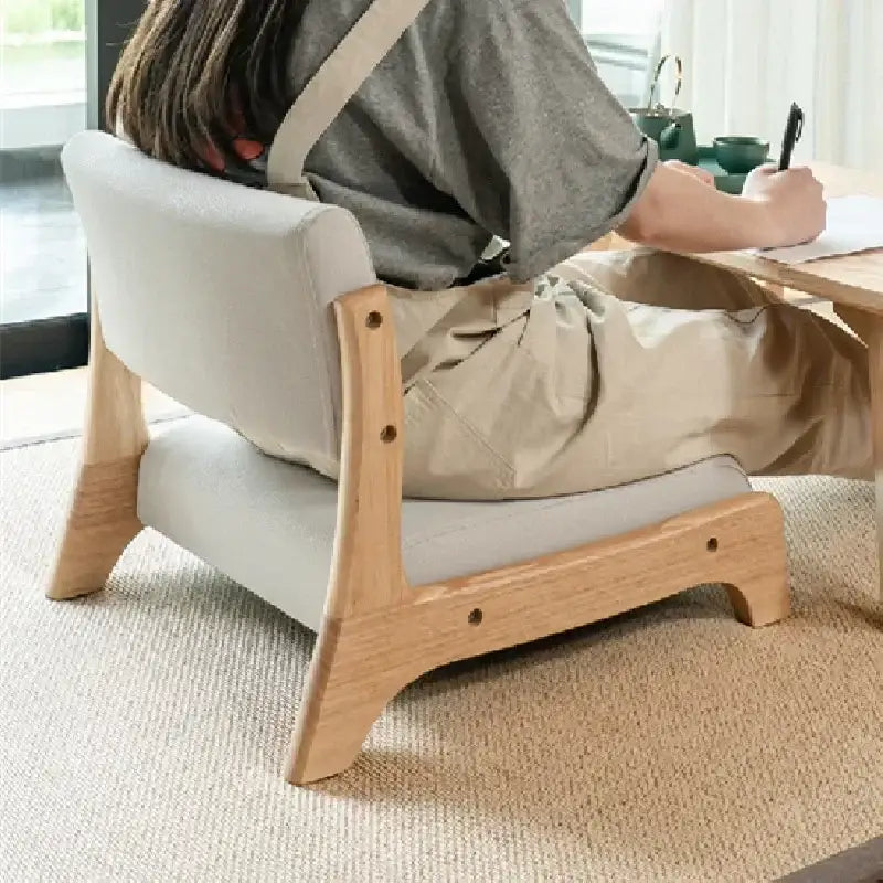 Gray Tatami Meditation Chair