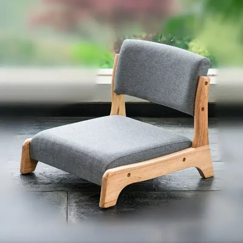 Gray Tatami Meditation Chair
