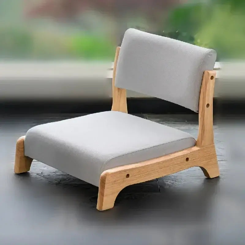 Gray Tatami Meditation Chair