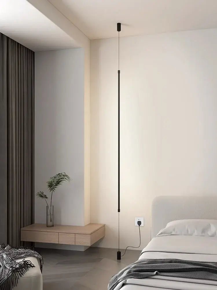 Black Strip Pendant Light