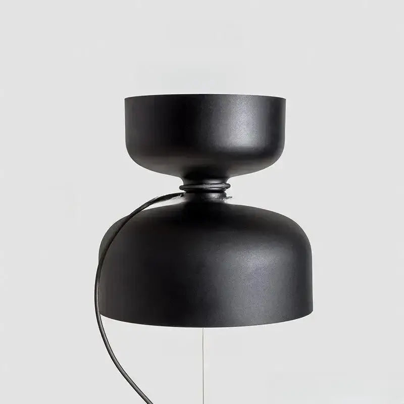 Black Forged Iron Minimalist Pendant Light