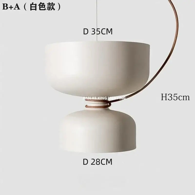 Black Forged Iron Minimalist Pendant Light