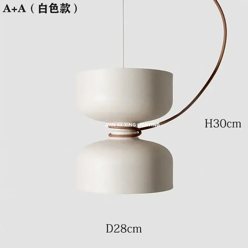 Black Forged Iron Minimalist Pendant Light