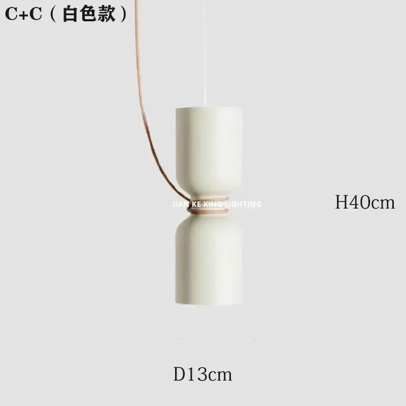 Black Forged Iron Minimalist Pendant Light