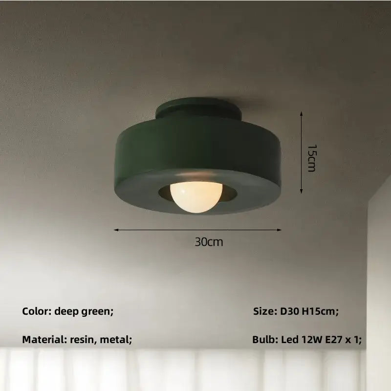 Black Round Ceiling Light