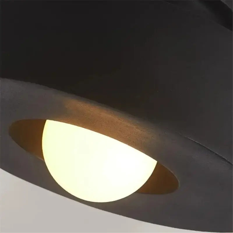 Black Round Ceiling Light