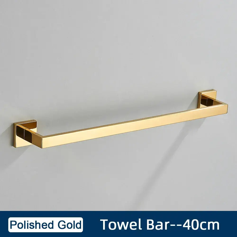 Black Steel Bathroom Set