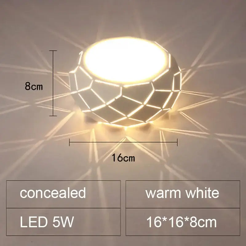 Metal Dimmable Ceiling Light