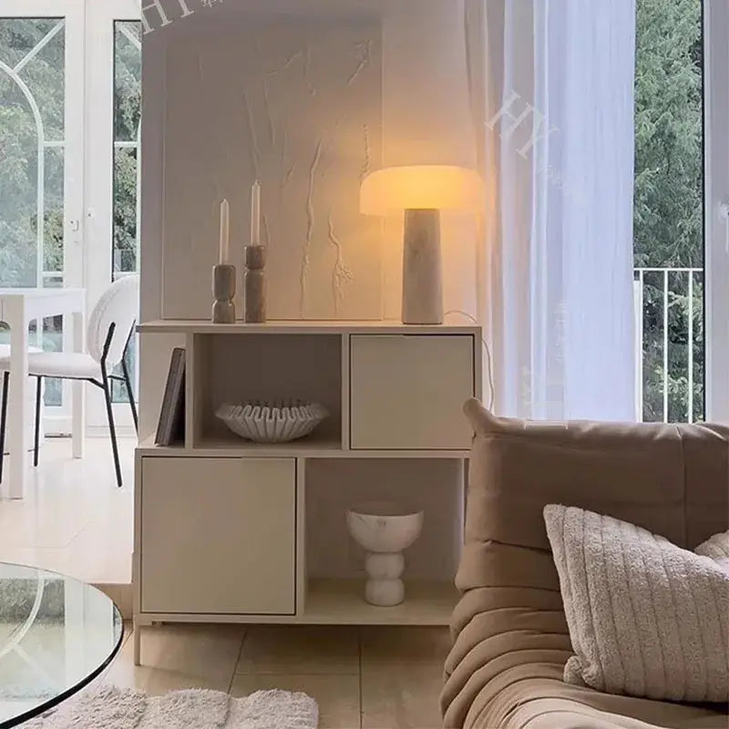 Stone Mushroom Table Lamp