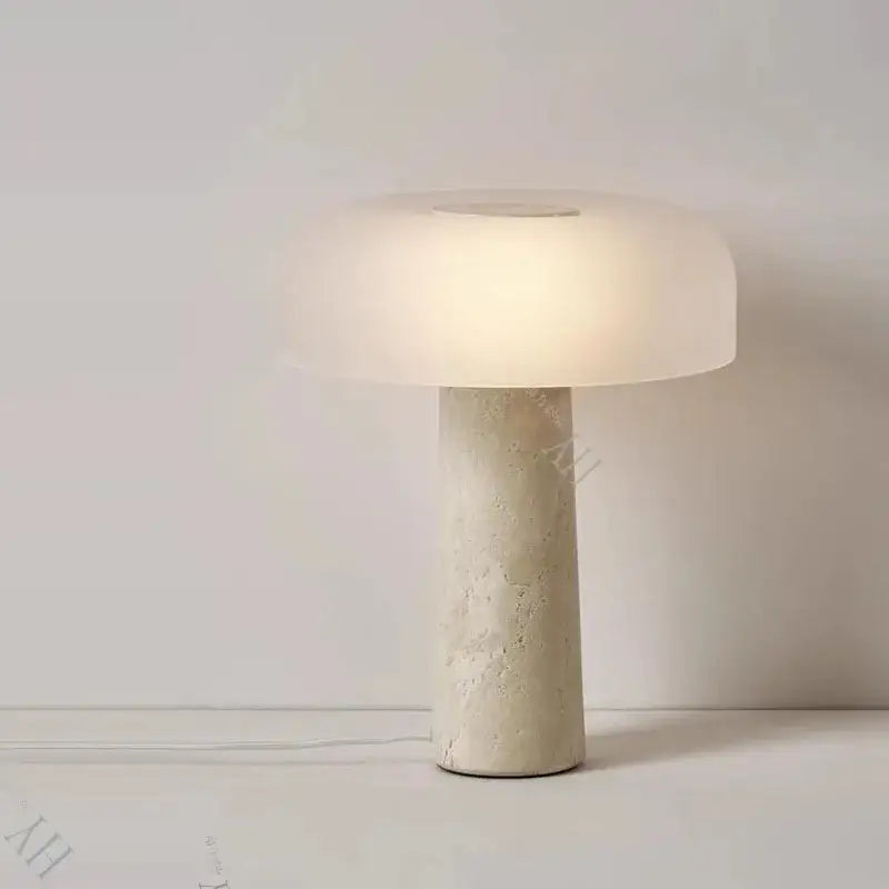 Stone Mushroom Table Lamp
